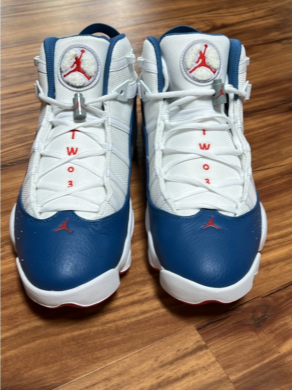 Jordan Two3 Retro Sneakers - White/Blue/Red